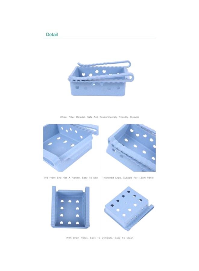 بيوينتي رف تخزين جانبي لون أزرق 17x15.5x7سم - Image 2