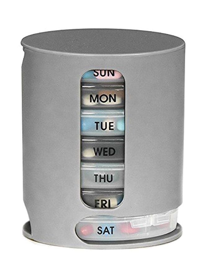MARGOUN Weekly Pill Organizer Box Grey - Image 1