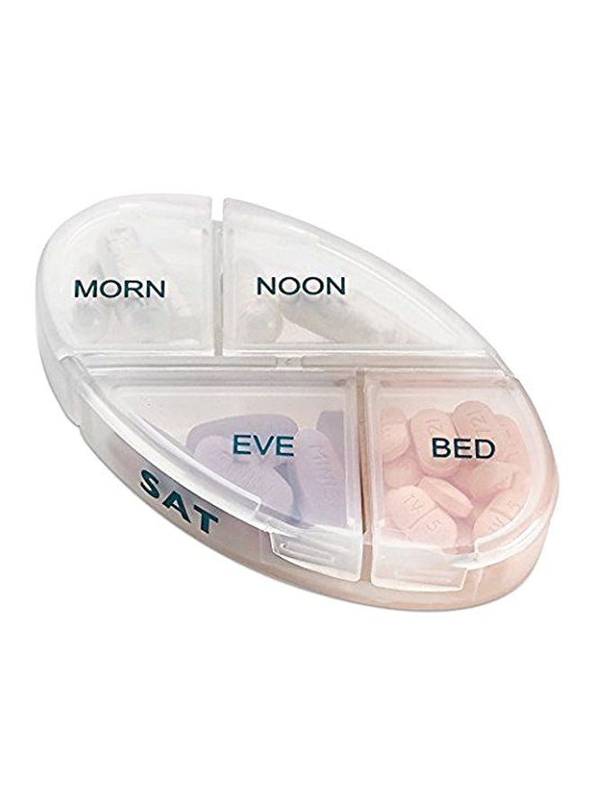 MARGOUN Weekly Pill Organizer Box Grey - Image 4