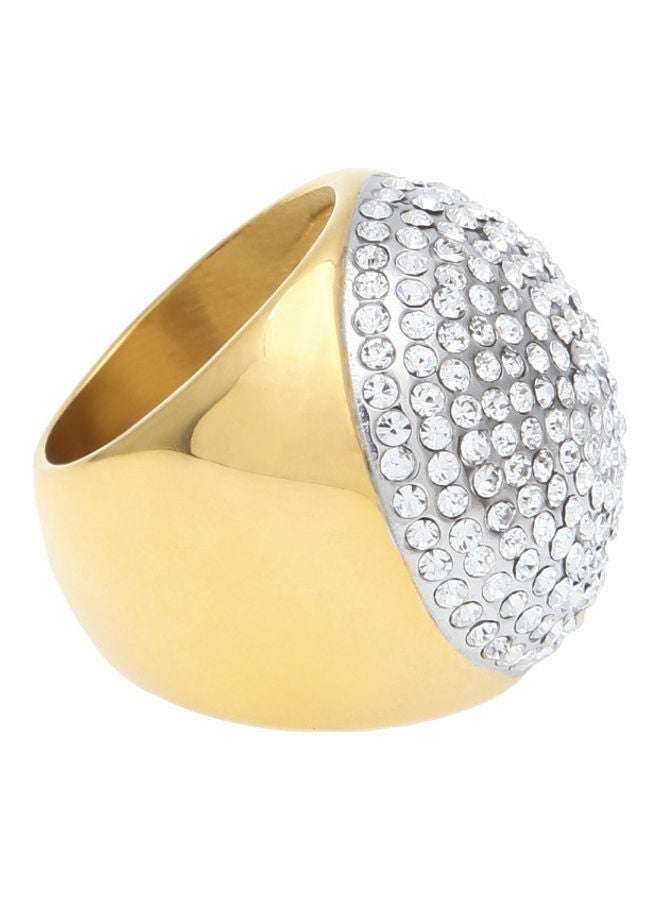 جوي شيك خاتم مفصل بحجر دائري - Image 2