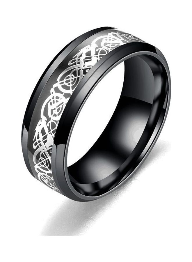 جوي شيك خاتم بنقوش على شكل تنين