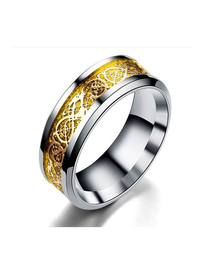 Joychic - Dragon Embossed Ring - Image 1