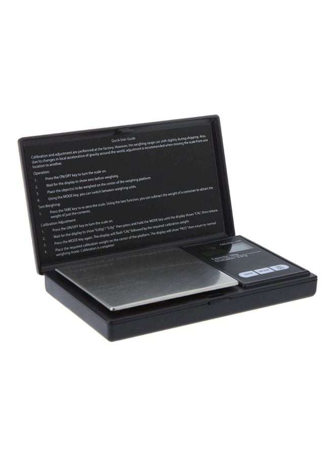 General - 100g/0.01g LCD Digital Pocket Scale Jewelry Gold Gram Balance Weight Scale Black 191grams - Image 1