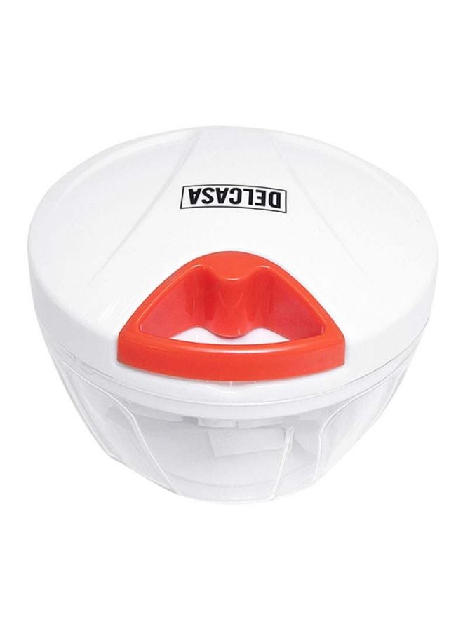 DELCASA - Handy Pull Chopper With Jar White 500ml - Image 1