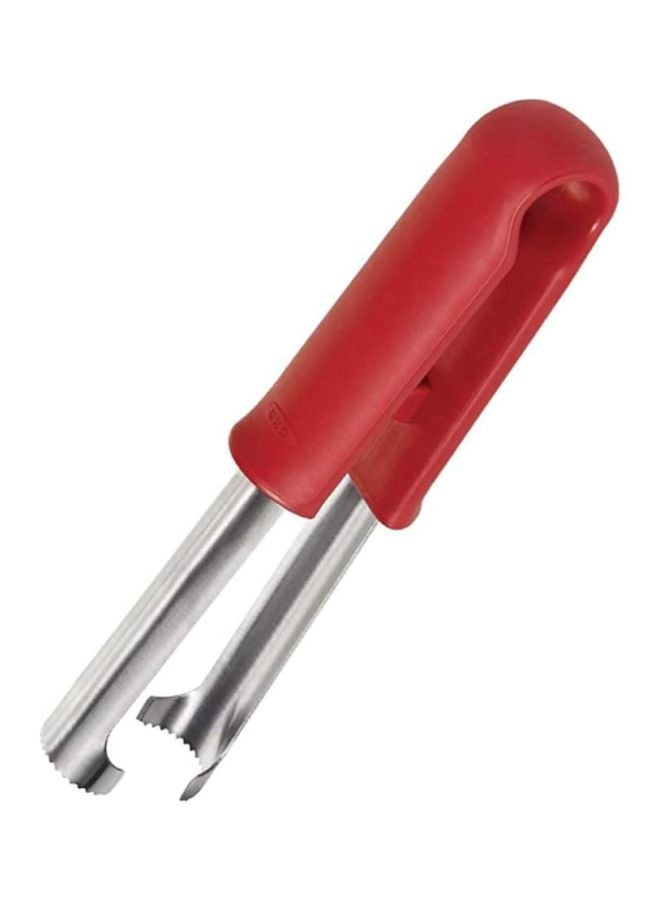 Stainless Steel Quick Release Corer Red/Silver 15cm - v1615388310/N35025840A_2