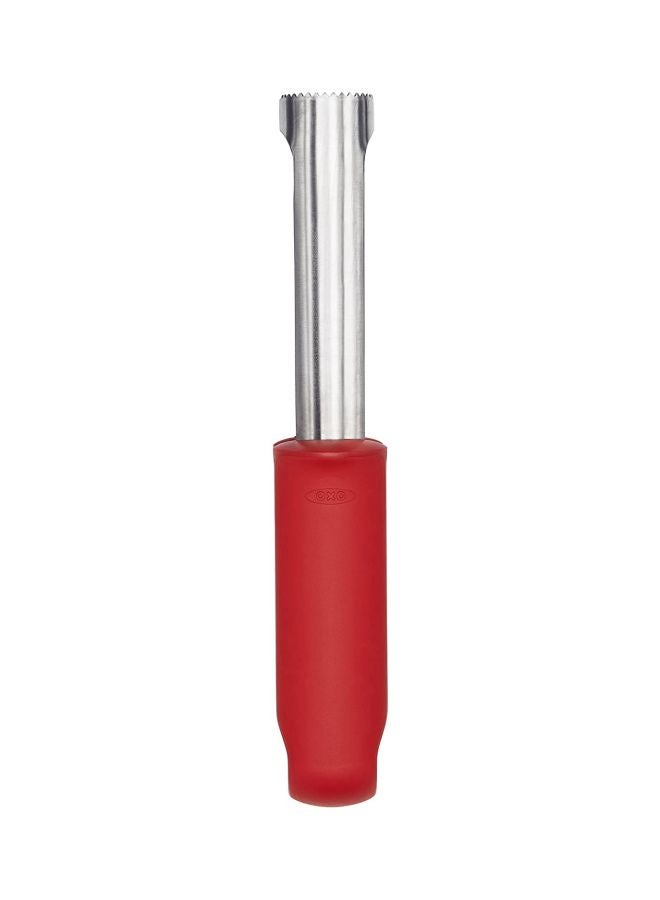 Stainless Steel Quick Release Corer Red/Silver 15cm - v1615388310/N35025840A_9