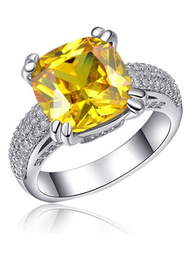 جوي شيك خاتم للنساء مرصع بأحجار الزركون - Image 1