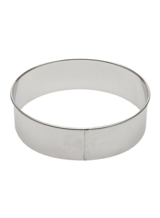RAJ 3-Piece Ring Cutter Set Silver Large Cutter (12x4.5), Medium Cutter (14x4.5), Small Cutter (16x4.5)cm - Image 2