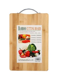 DELCASA Wooden Cutting Board Beige 22x32cm  - Image 4