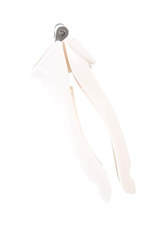 FACKELMANN - Stainless Steel Arcade Garlic Press White 17x6x3cm - Image 1