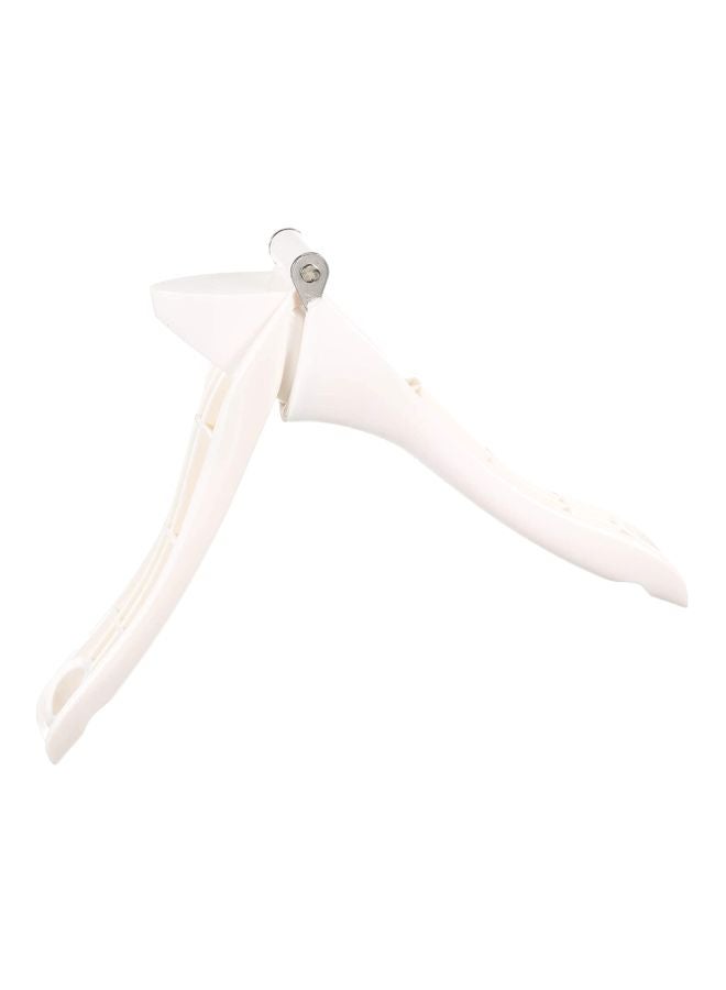 FACKELMANN - Stainless Steel Arcade Garlic Press White 17x6x3cm - Image 1