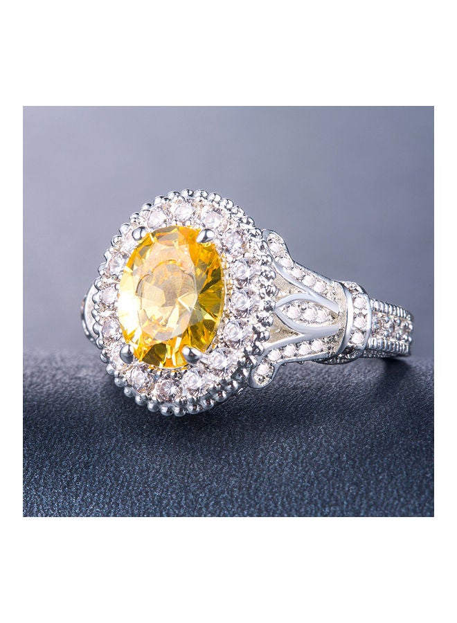 جوي شيك خاتم مرصع بالزركونيا للنساء - Image 2