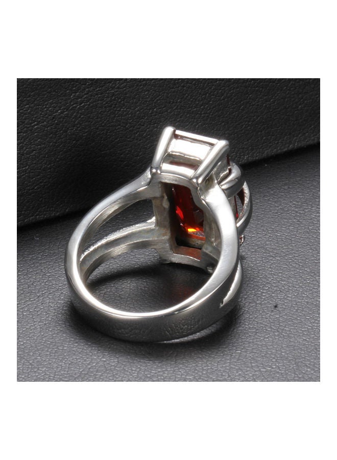 Joychic - Gem Titanium Steel Ring - Image 1