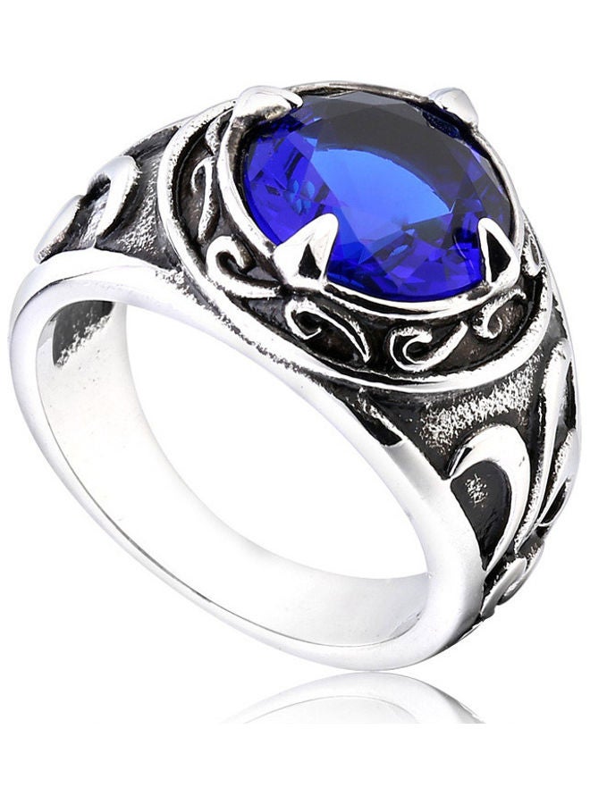 Joychic Round Shape Gemstone Ring