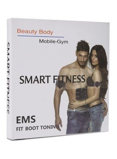 Bison 3-Piece Ems Fit Boot Toning Mobile Gym 21x10x2.3cm  - Image 4