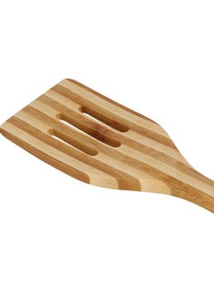 DELCASA Bamboo Slotted Turner Beige  - Image 3