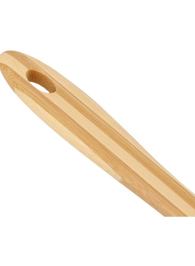 DELCASA Bamboo Slotted Turner Beige  - Image 4