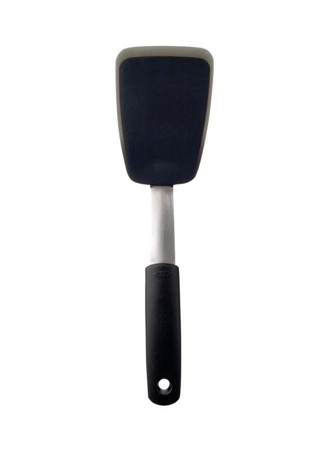 OXO Silicone Flexible Turner Black/Silver 8.25x7.92x28.57cm - Image 1