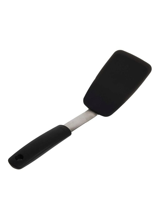 OXO Silicone Flexible Turner Black/Silver 8.25x7.92x28.57cm - Image 3