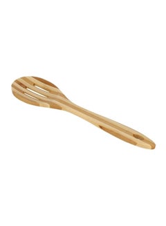 DELCASA Bamboo Slotted Spoon Beige/Brown  - Image 1