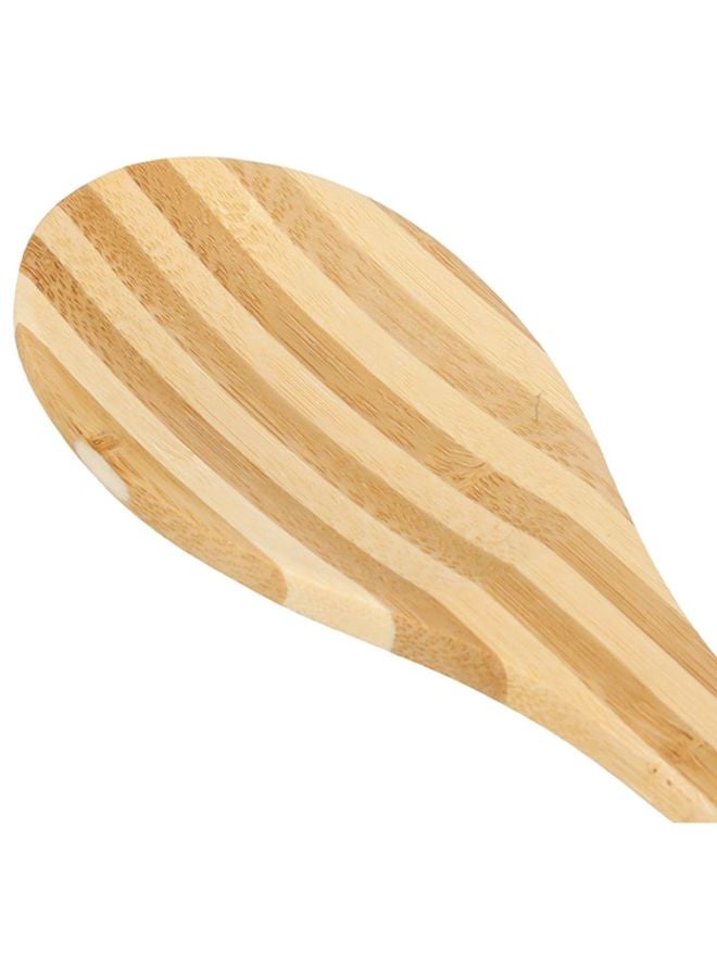 DELCASA Bamboo Serving Spoon Beige/Brown  - Image 4