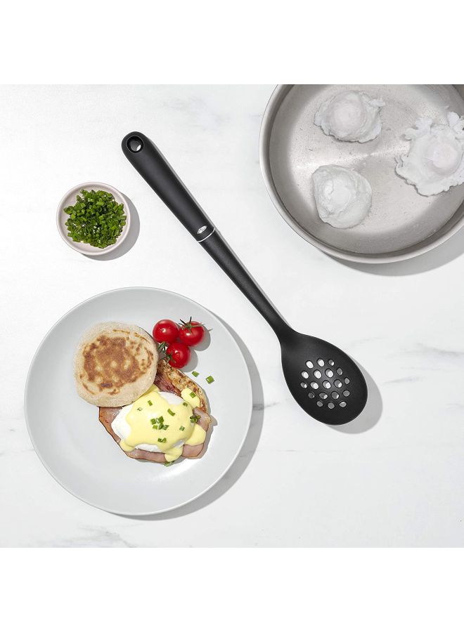 OXO Nylon Slotted Spoon Black 6.35x33.02x2.54cm  - Image 4