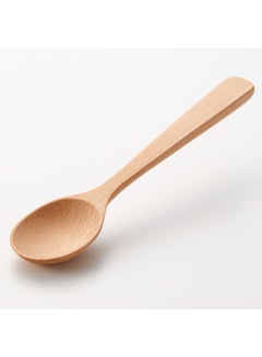 MUJI Beech Dessert Spoon Beige 16.5cm  - Image 3