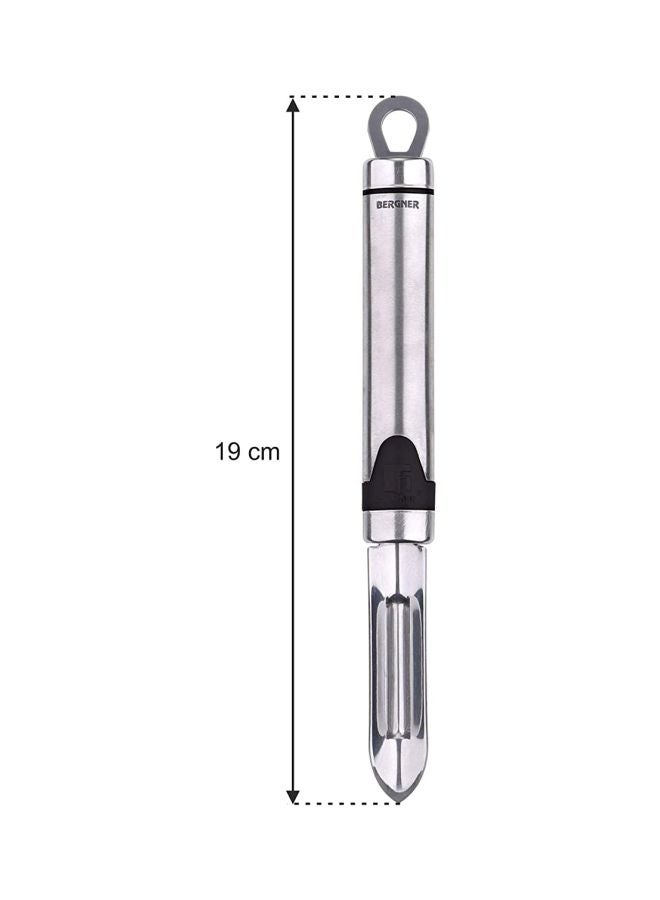 بيرجنر مقشرة من الستانليس ستيل فضي 19.5x2سم - Image 4
