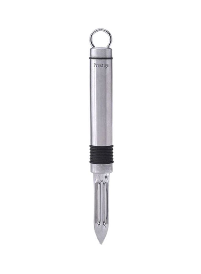 Prestige Eco Potato Peeler Rubber Hand Grip Silver  - Image 1