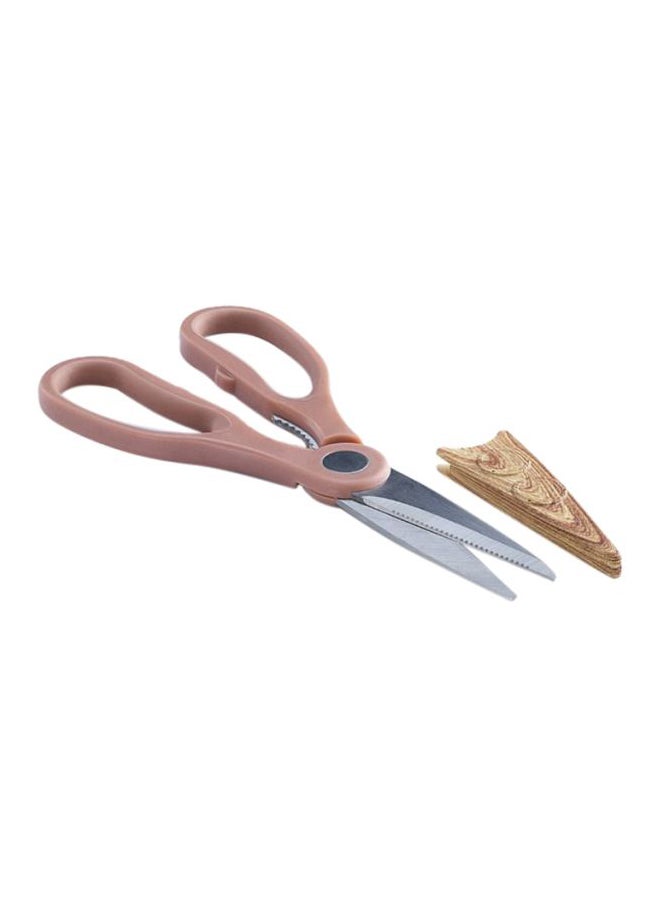 Feronia Kitchen Scissors With Cover Pink/Silver
