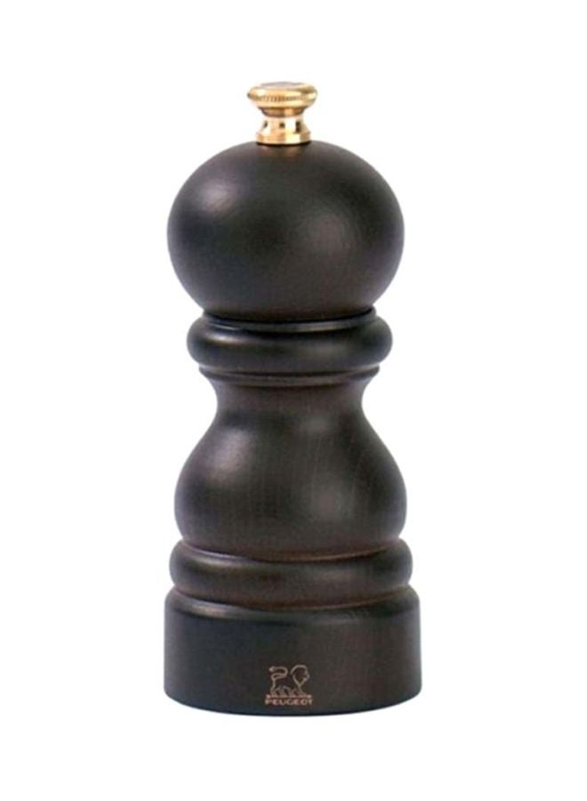 PEUGEOT Paris Wooden Salt Mill Chocolate 12cm  - Image 1
