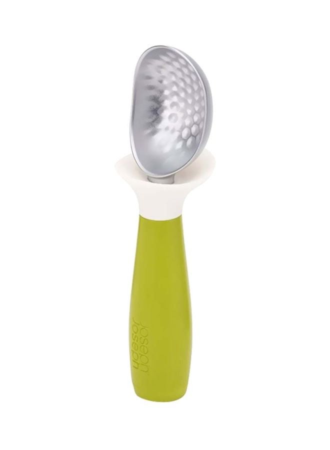 Joseph Joseph Dimple Ice Cream Scoop Green/Silver/White 18.2x5x5cm  - Image 1
