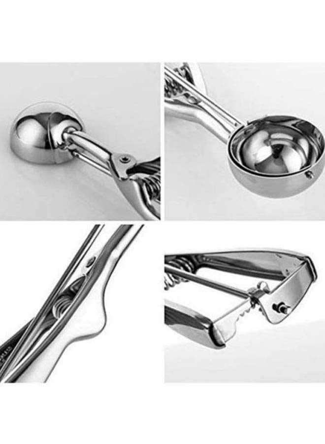 Sharpdo Stainless Steel Ice-Cream Scoop Silver 26.5x9x3.5cm - Image 3