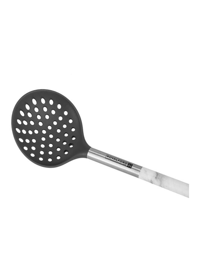 Royalford - Marble Designed Skimmer White/Black/Silver 44x41.5x36cm - Image 1