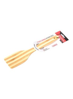 DELCASA Bamboo Slotted Turner Beige  - Image 2