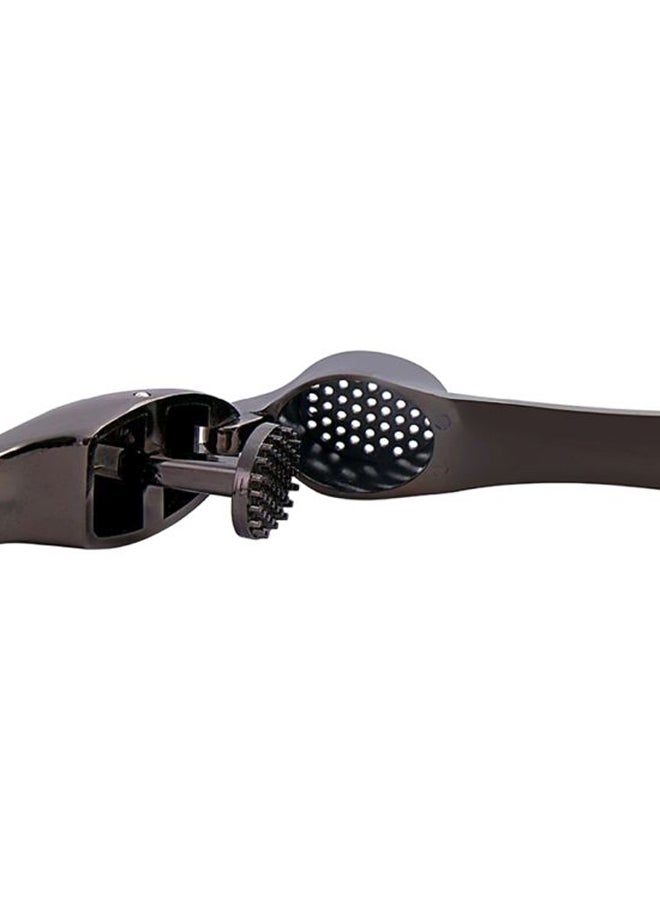 Royalford Garlic Press Zinc Alloy+Tpr Handle 100% Food Grade Material 16X2.8X4 Cm Grey 72cm - Image 3