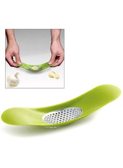 Joseph Joseph Rocker Garlic Crusher Green/Silver 9x3.5x5cm  - Image 2