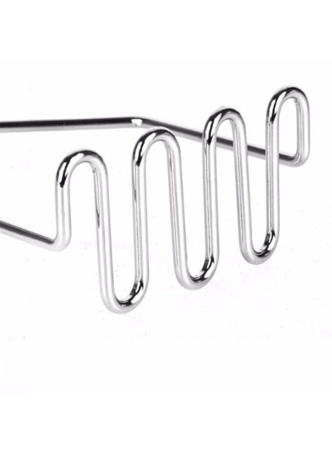 Sharpdo Wavy Potato Masher Silver 25z9.5x7cm  - Image 2