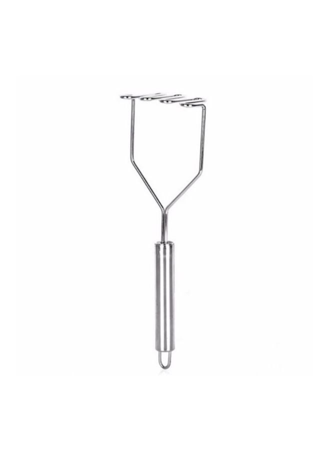 Sharpdo Wavy Potato Masher Silver 25z9.5x7cm  - Image 3