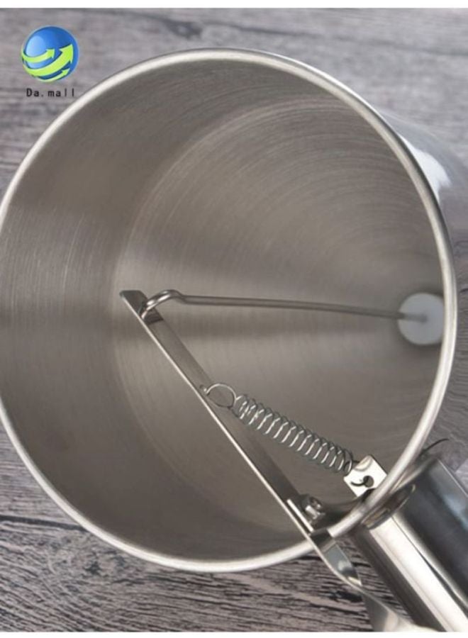 بيوينتي ماكينة صنع كرات السمك بتصميم قمع فضي 3.94x12.6x3.15سم - Image 3