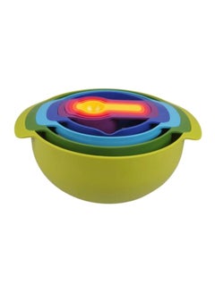 Joseph Joseph 9-Piece Bowl Set Blue/Green 82.55x38.1x66.04cm  - Image 1