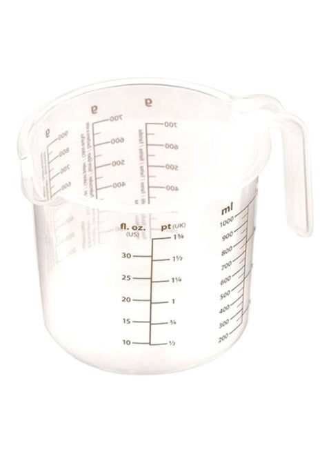 Measuring Vessel With Spout Clear 1Liters