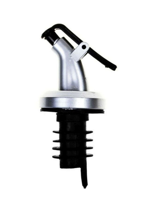 Beauenty Leak Proof Oil Bottle Dispenser Silver/Black 8.5x3cm - Image 1