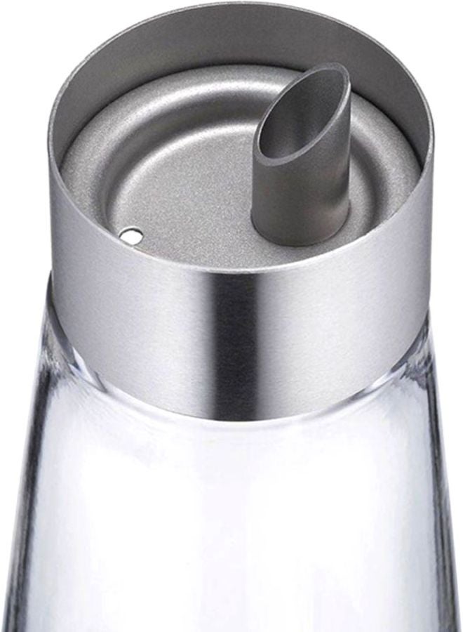 WMF De Luxe Oil Bottle Glass Clear/Silver 24x6cm  - Image 2