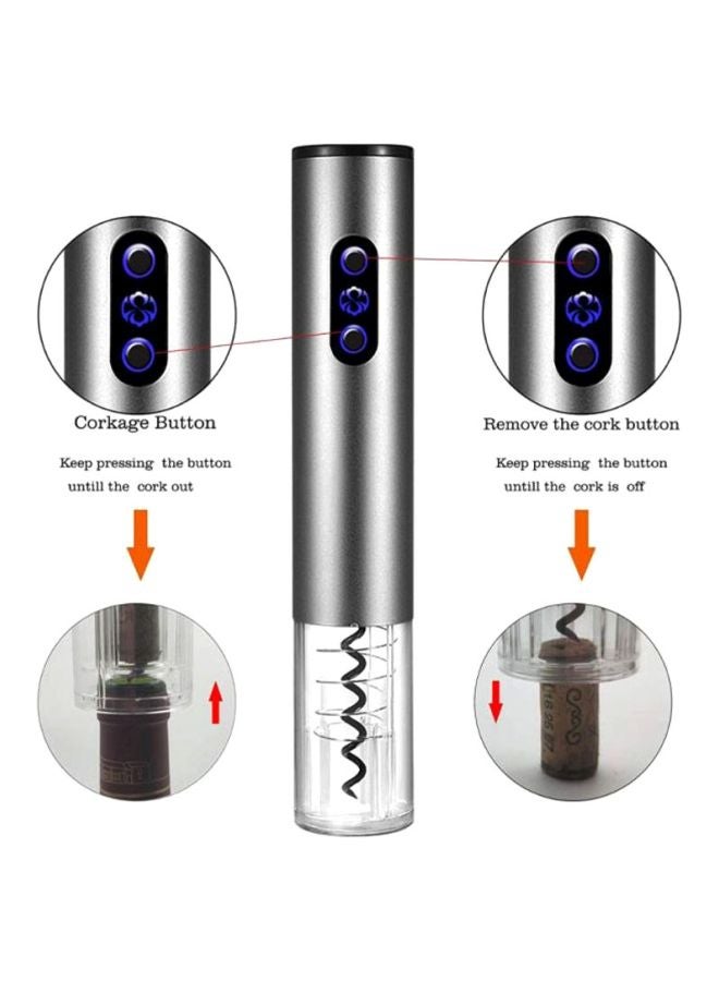 Beauenty Electric Bottle Opener Silver/Black - Image 3