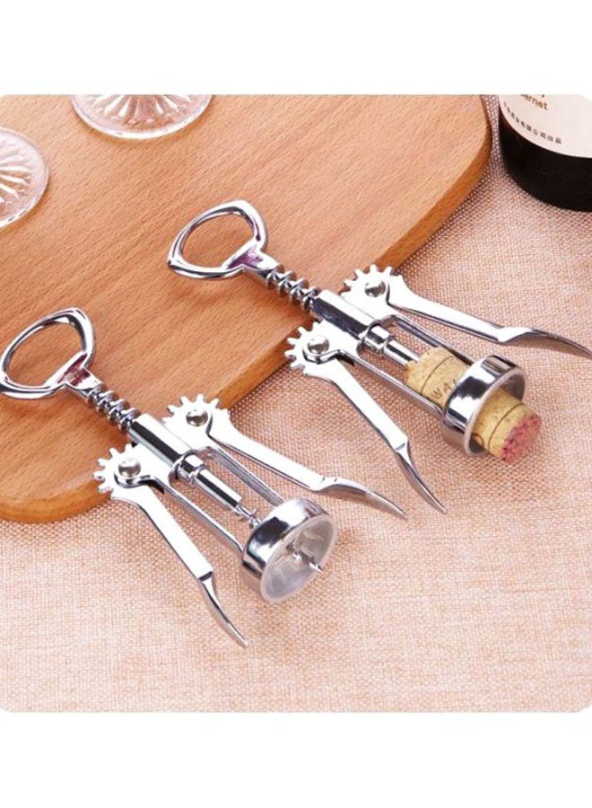 بيوينتي فتاحة زجاجات من الستانلس ستيل فضي / شفاف 11x6سم - Image 2