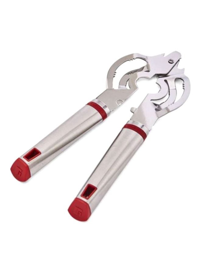 بيرجنر فتاحة وعاء فضي / أحمر 34.4سم - Image 2