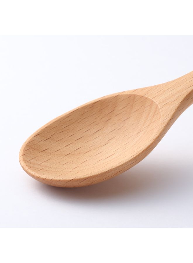 MUJI Beech Dessert Spoon Beige 16.5cm  - Image 2