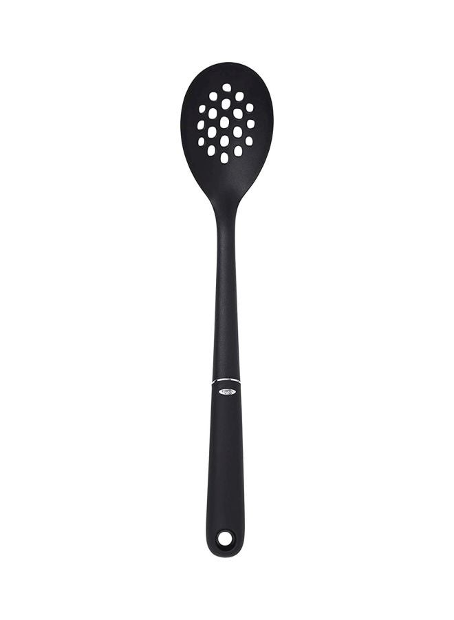OXO Nylon Slotted Spoon Black 6.35x33.02x2.54cm  - Image 1