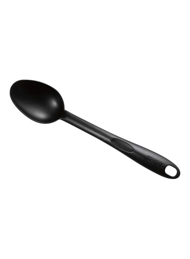 Tefal TEFAL Bienvenue Spoon | Kitcken Tool | High-Heat Resistance | Scratch-Free for Cookware | Dishwasher-Safe | Black | Plastic | Made in France | 2 Years Warranty | 2743912 Black 31cm  - Image 3